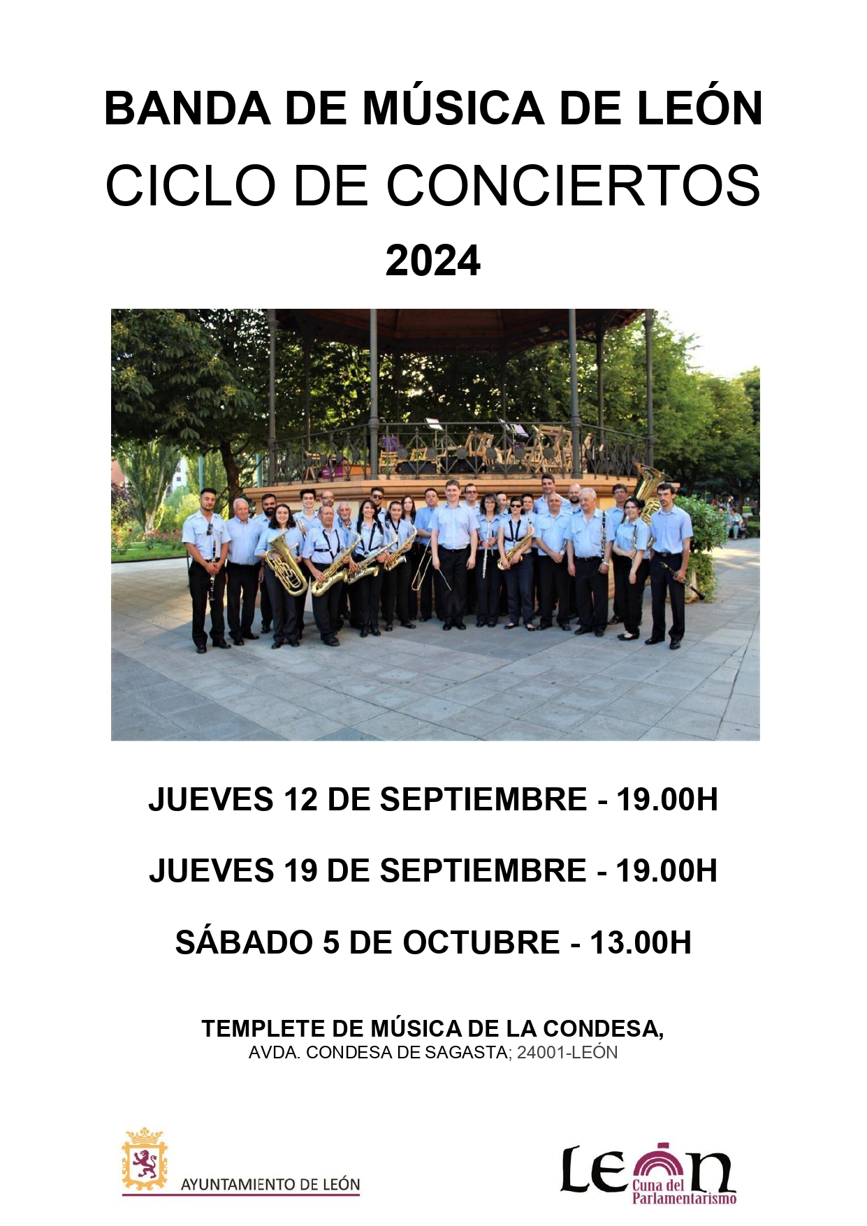 12 y 19-9 y 5-10 Cartel BANDA DE MÚSICA DE LEÓN 2024_page-0001.jpg